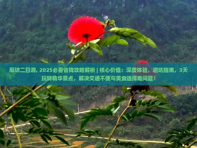 廊坊二日游 廊坊二日游
