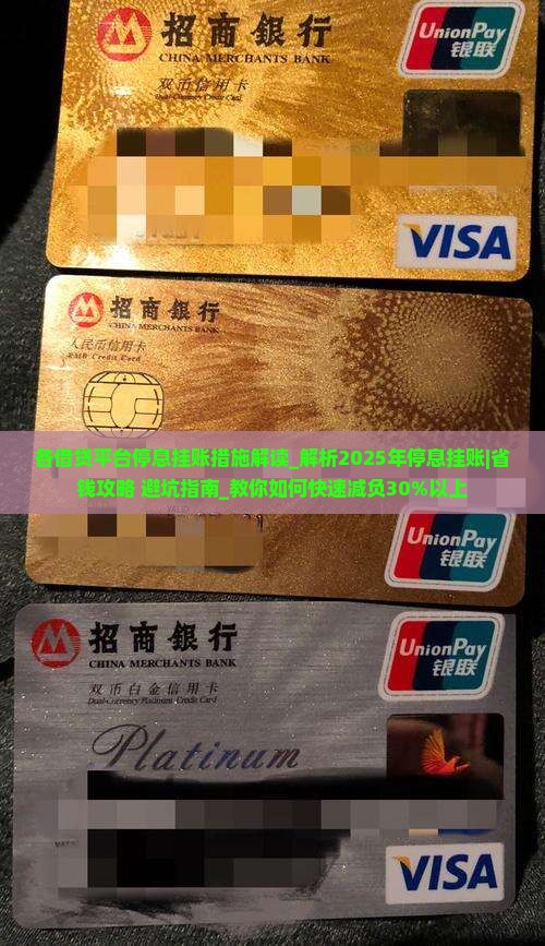 各借贷平台停息挂账措施解读