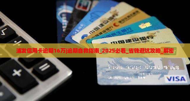 浦发信用卡逾期16万应该怎么处理