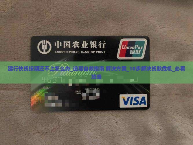 建行快贷按期还不上怎么办
