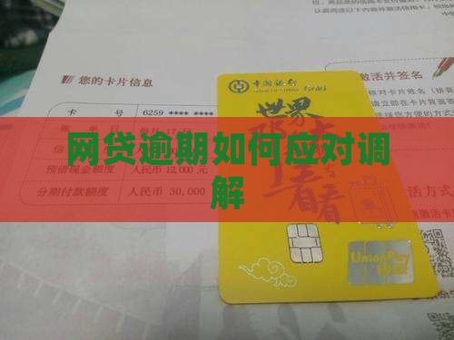 网贷逾期如何应对调解
