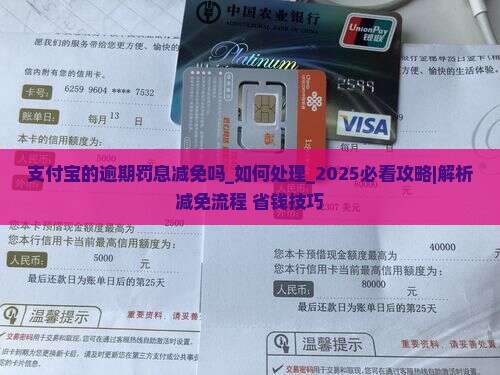 支付宝的逾期罚息减免吗怎么处理