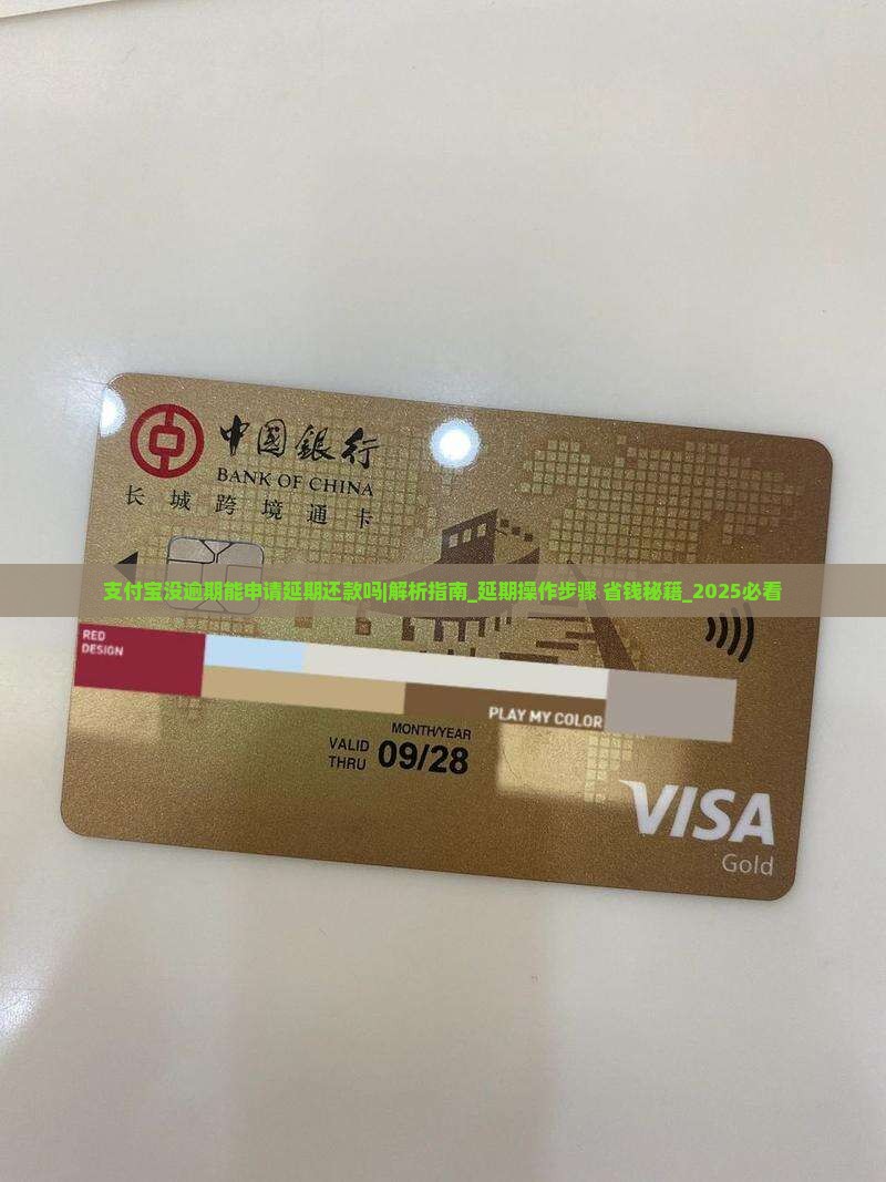 支付宝没逾期能申请延期还款吗如何操作