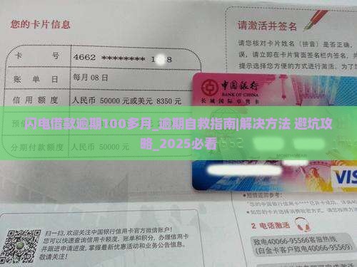闪电借款逾期100多月
